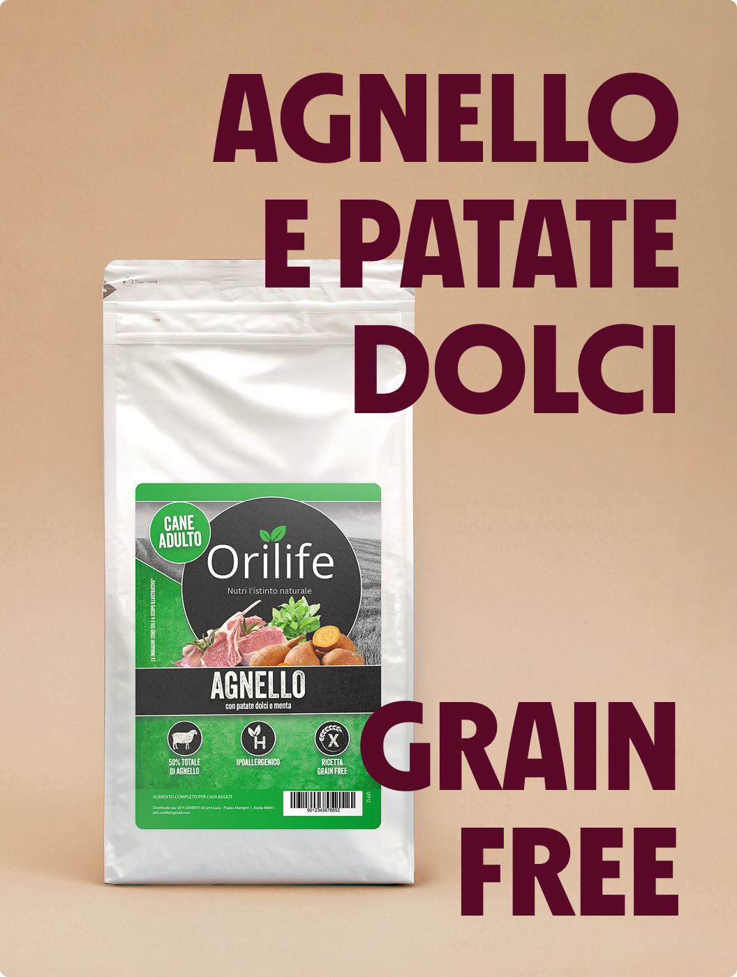 Agnello con patate dolci e menta