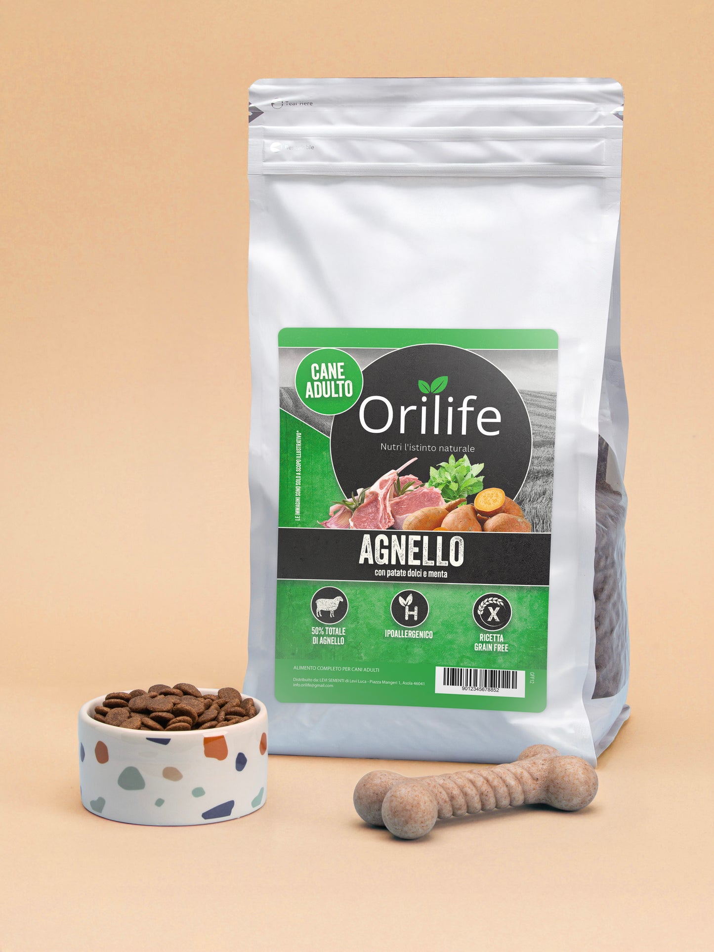 Agnello con patate dolci e menta