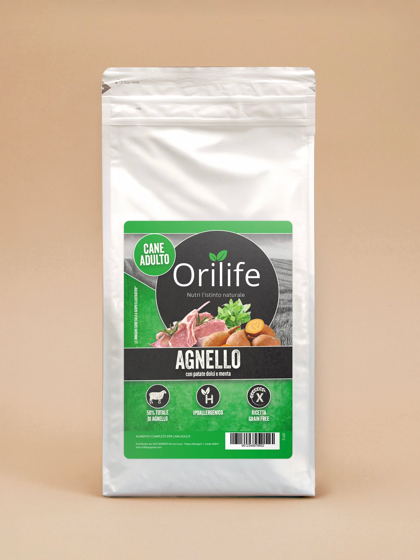 Agnello con patate dolci e menta