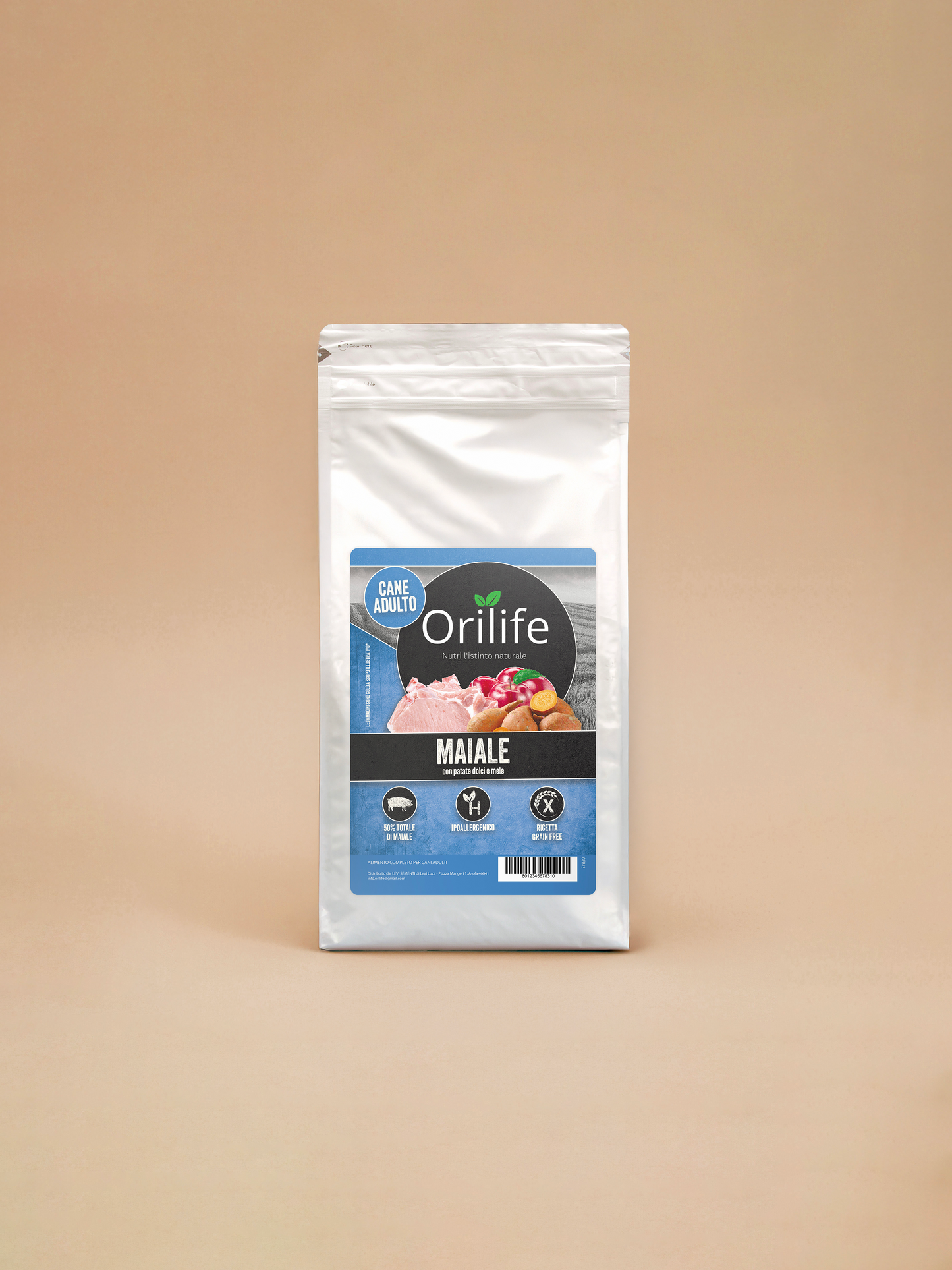 Maiale con patate dolci e mele