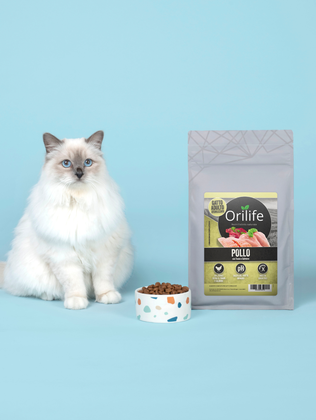 Pollo con tonno e salmone