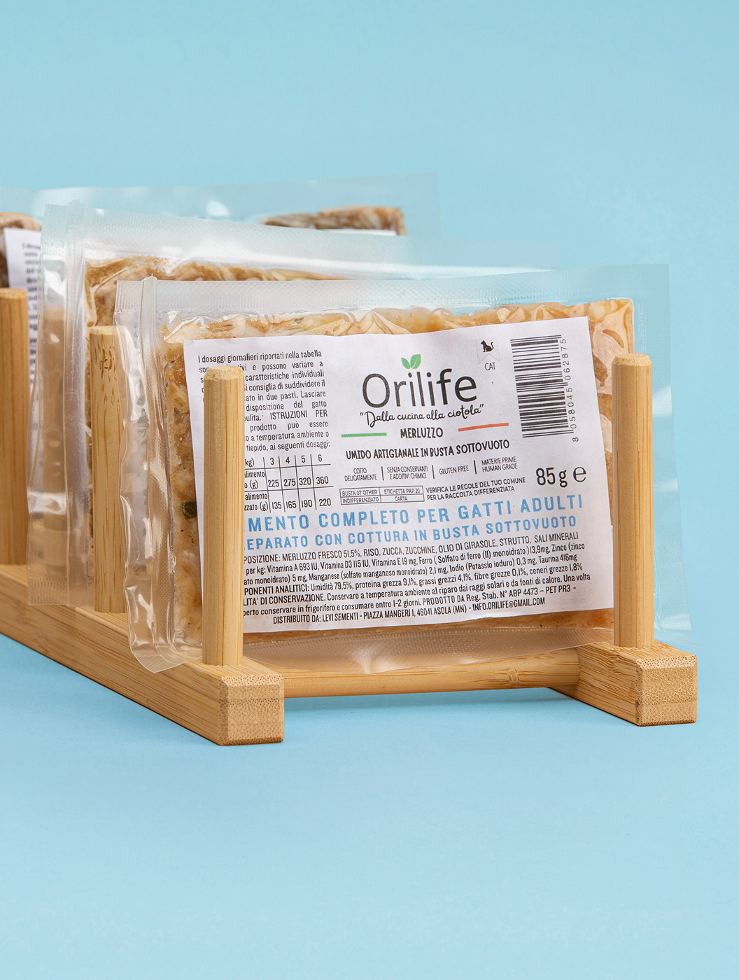 Merluzzo in busta sottovuoto