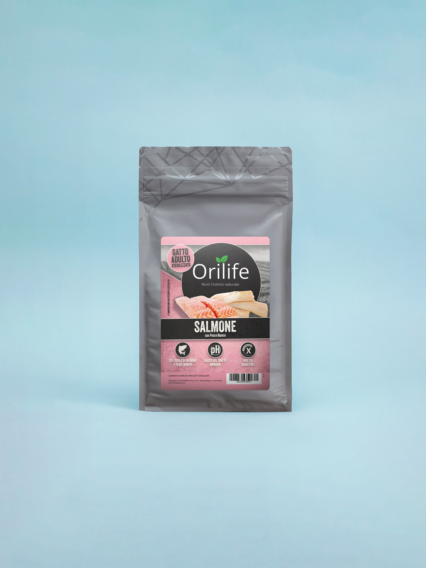 Salmone con pesce bianco