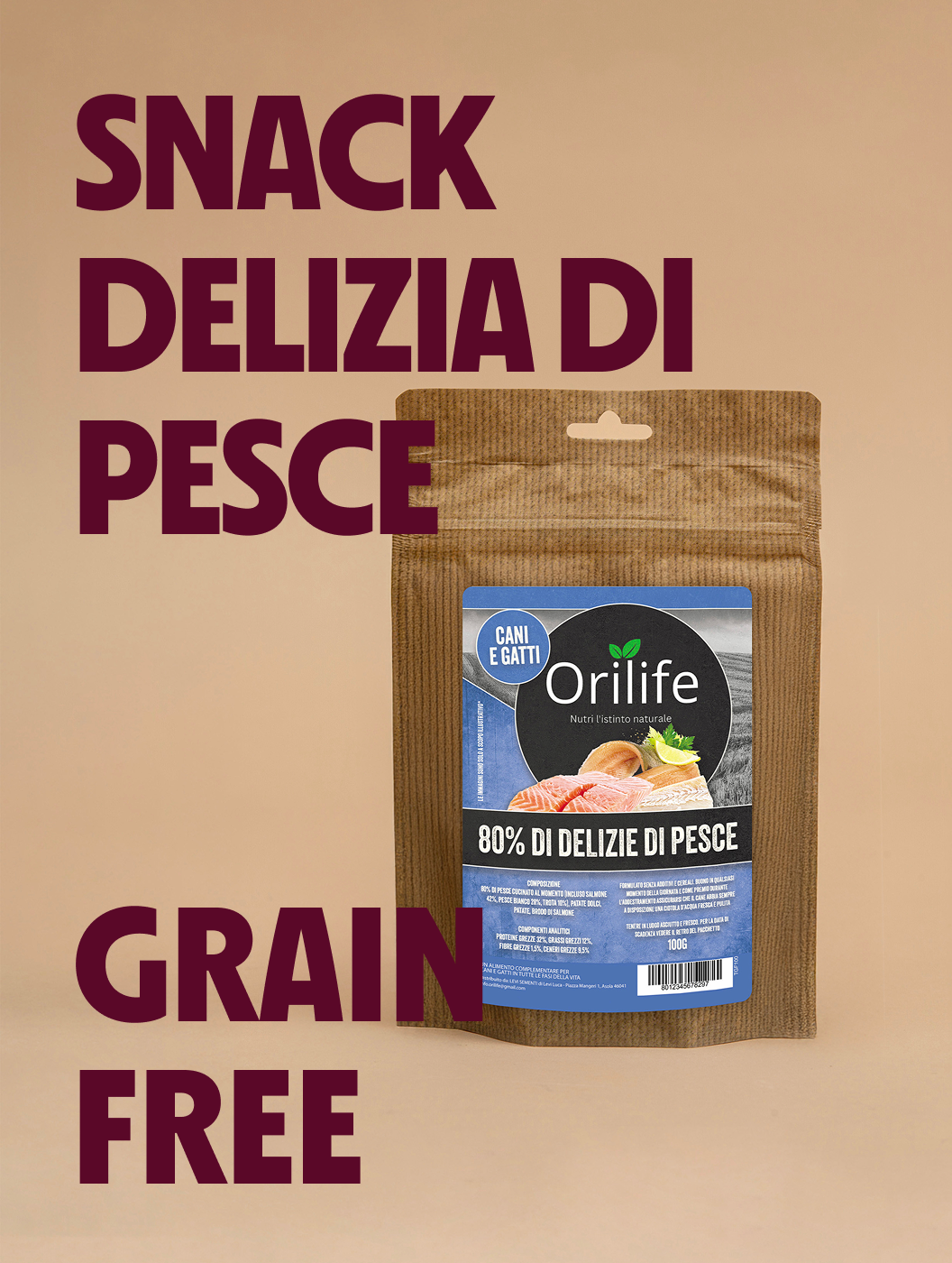 Snack Delizie di pesce