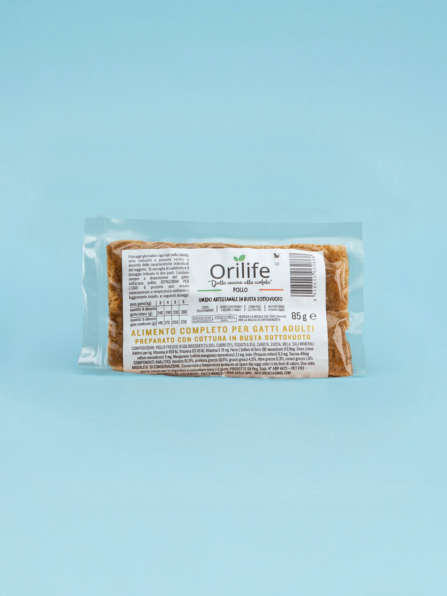 Pollo in busta sottovuoto