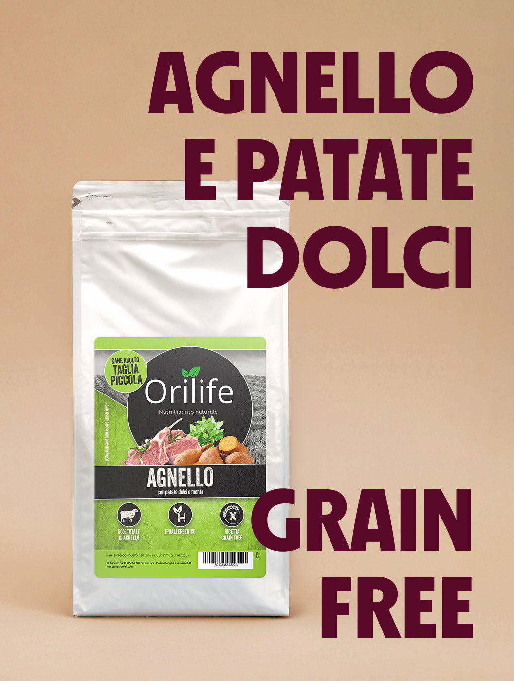 Agnello con patate dolci e menta
