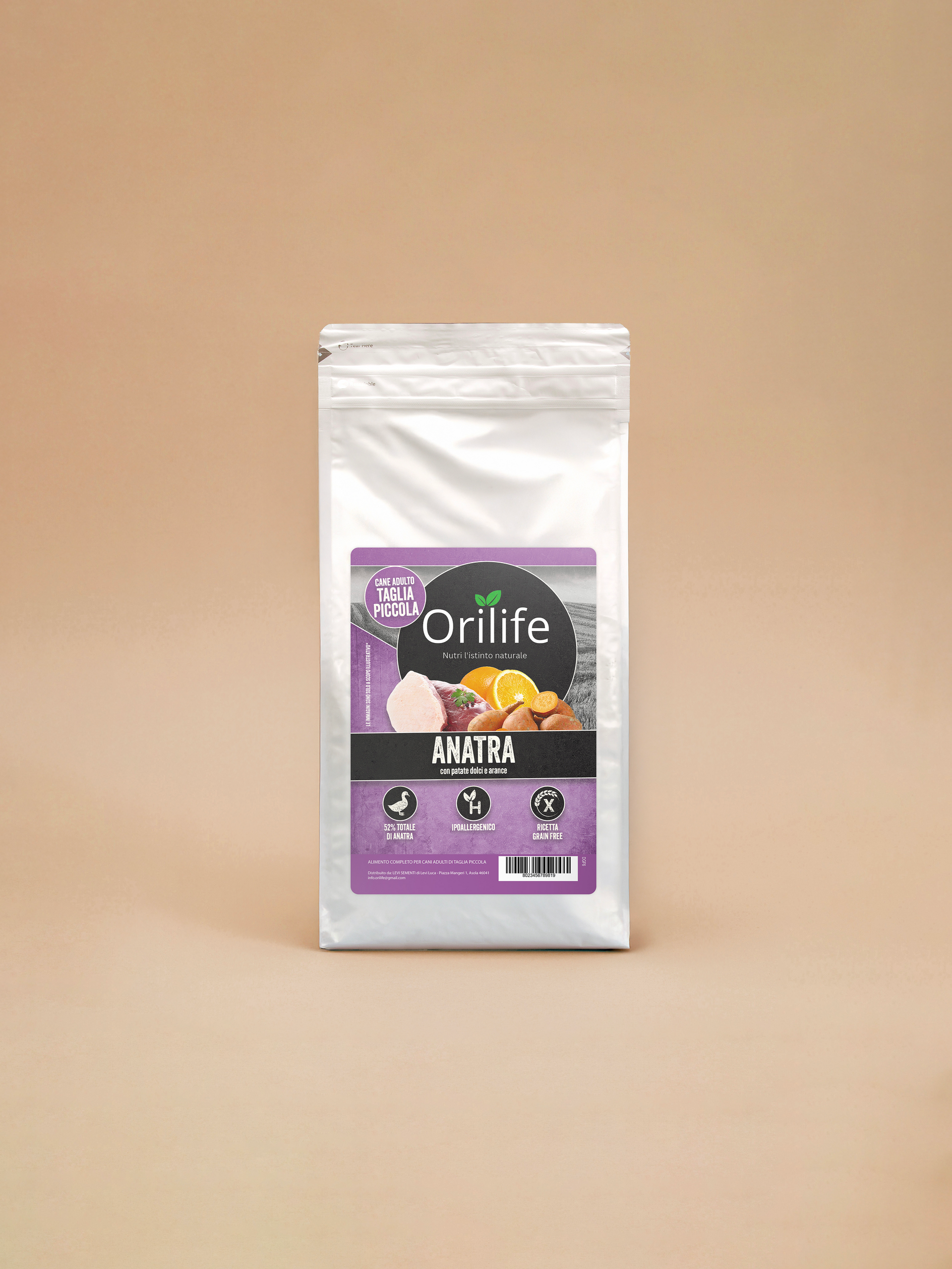 Anatra con patate dolci e arance