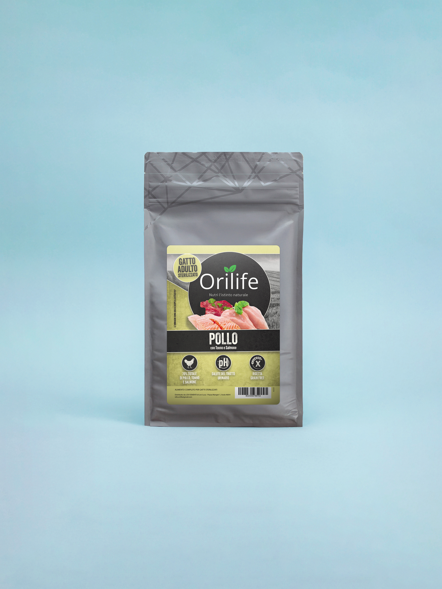 Pollo con tonno e salmone