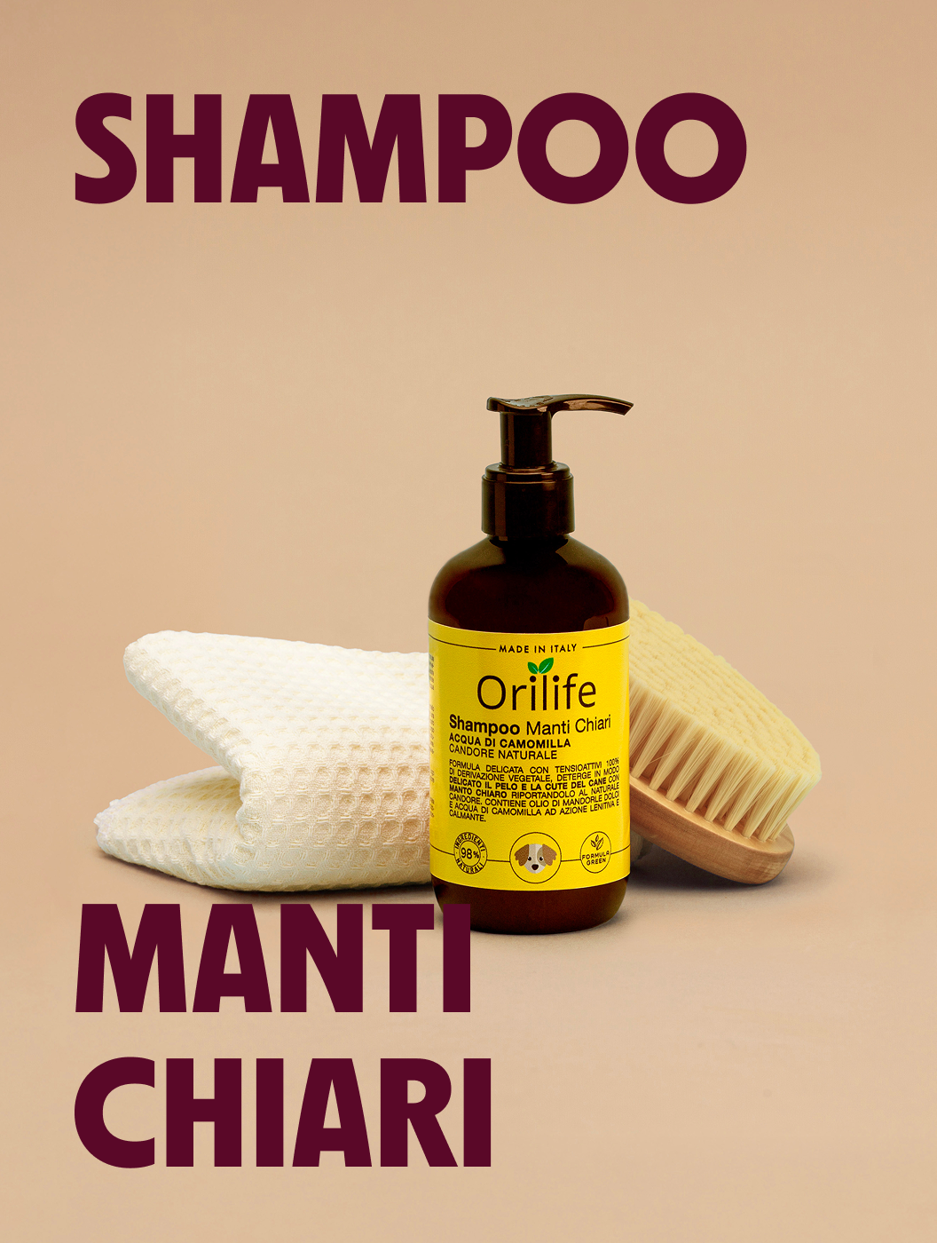 Shampoo manto chiaro