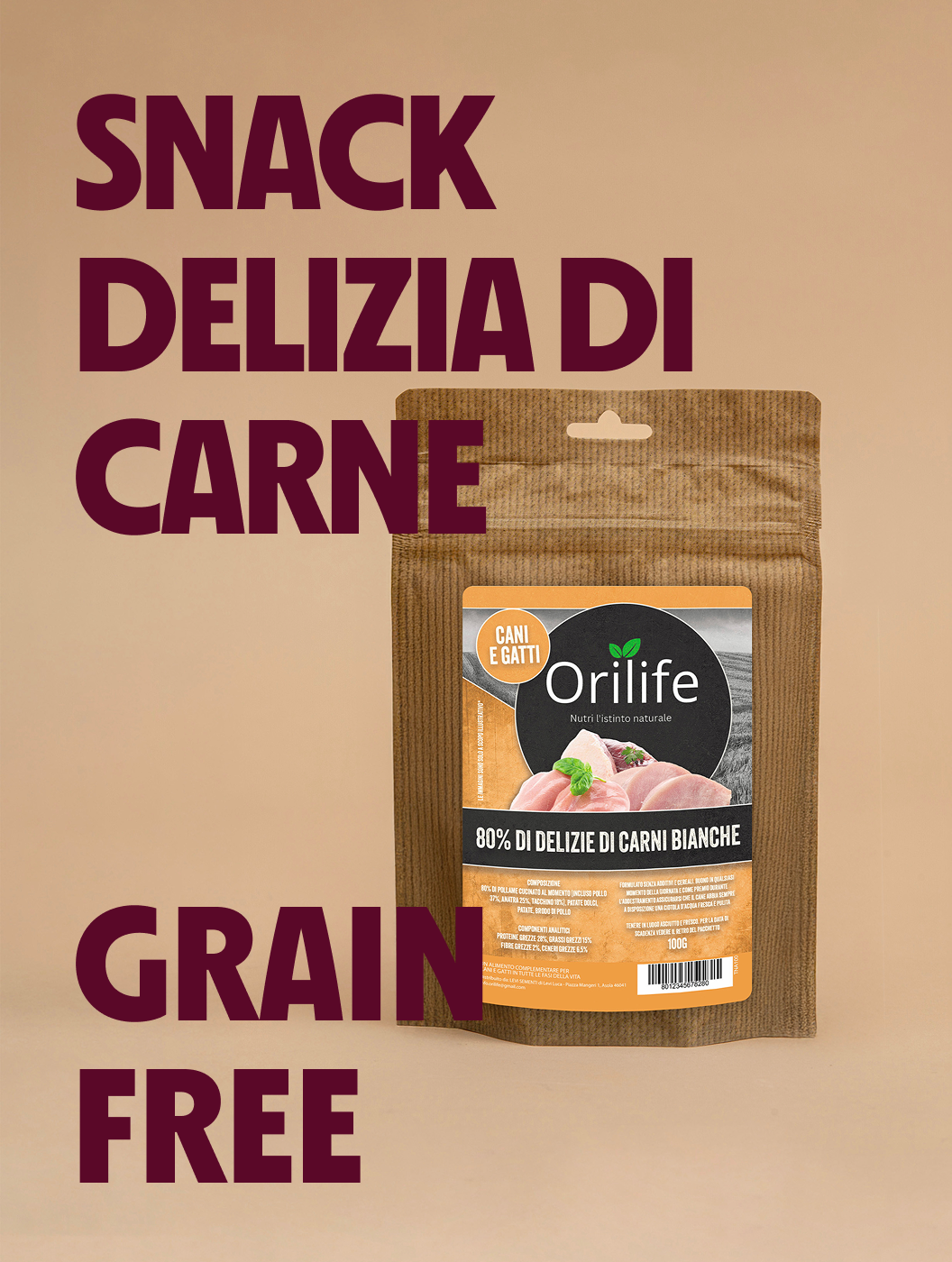 Snack Delizie di carne bianca