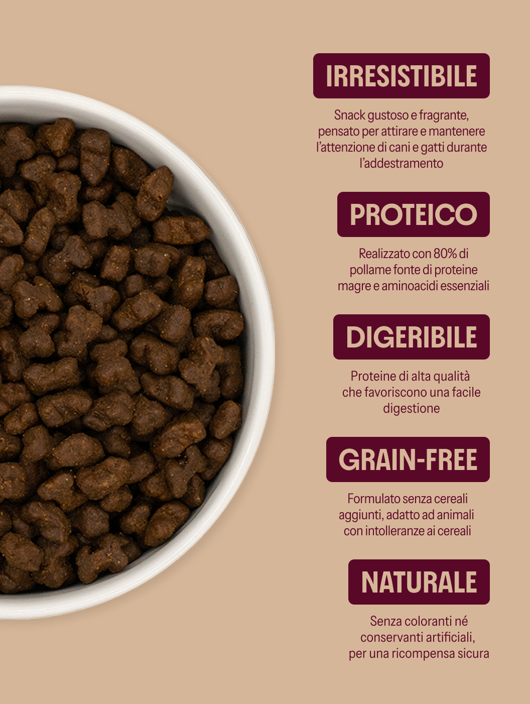 Snack Delizie di carne bianca