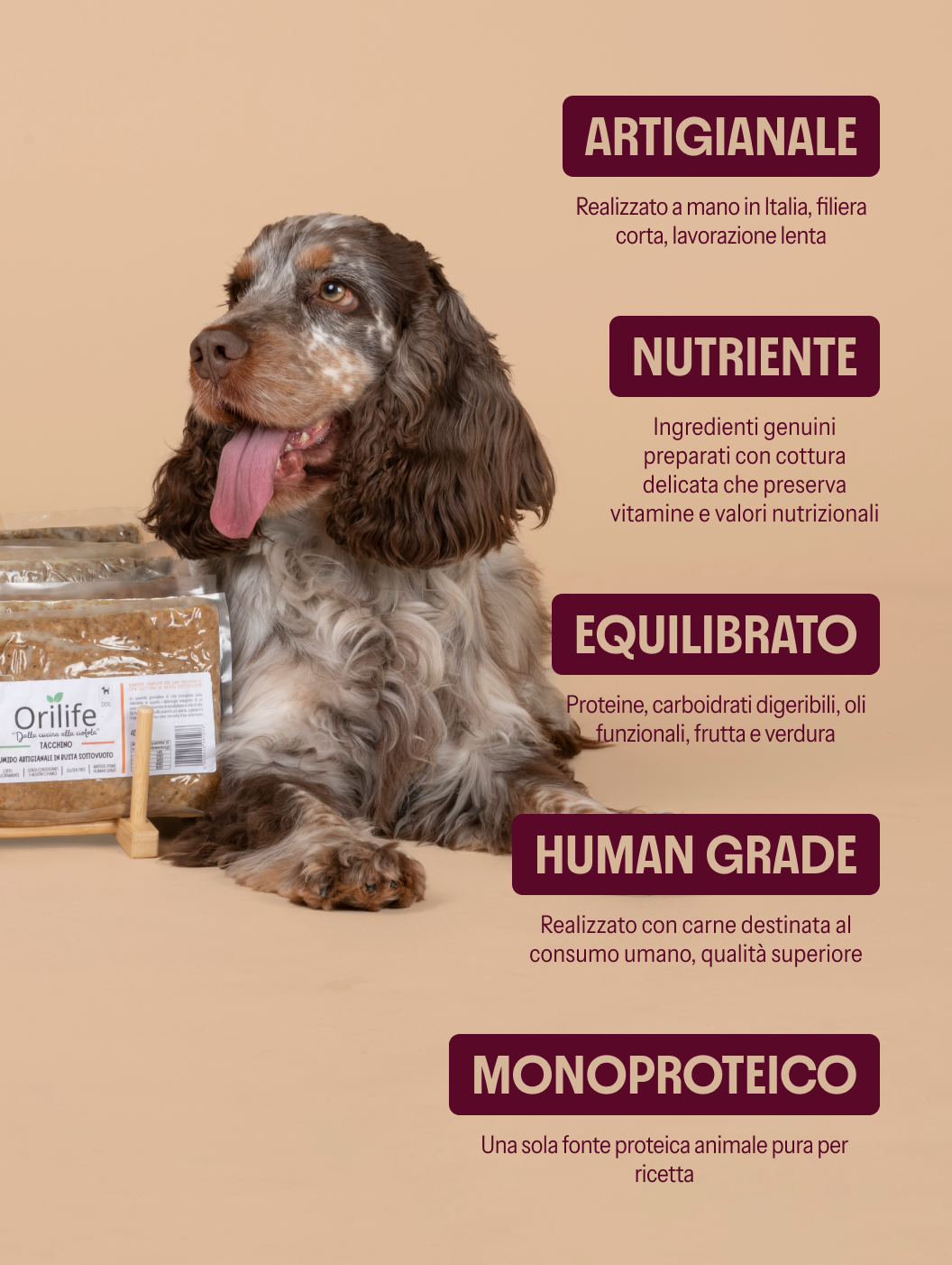 Maiale in busta sottovuoto