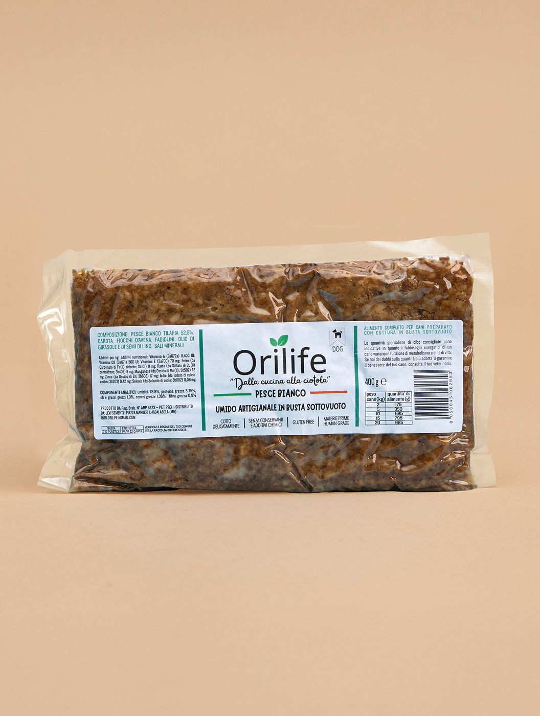 Pesce Bianco in busta sottovuoto