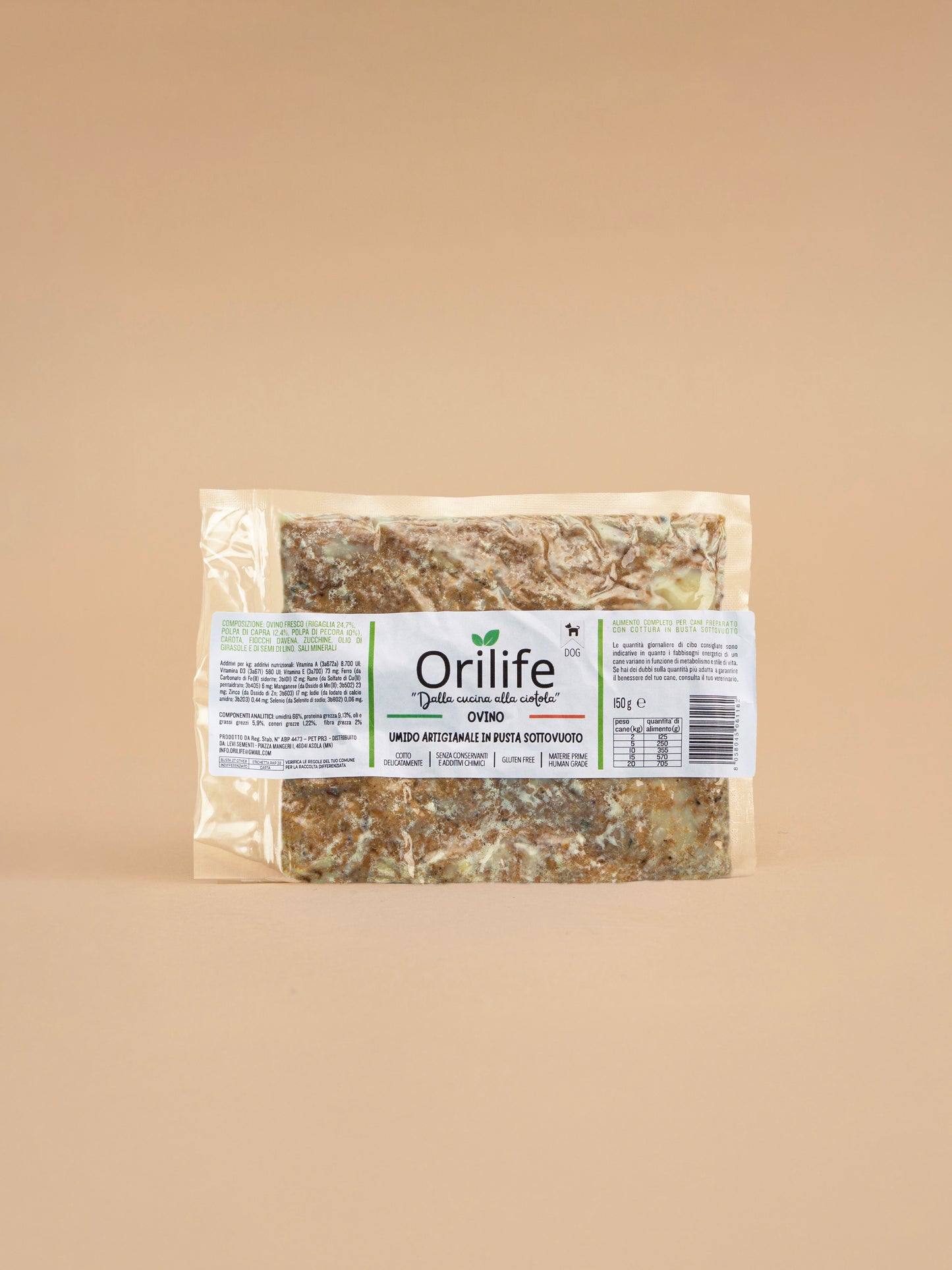 Ovino in busta sottovuoto