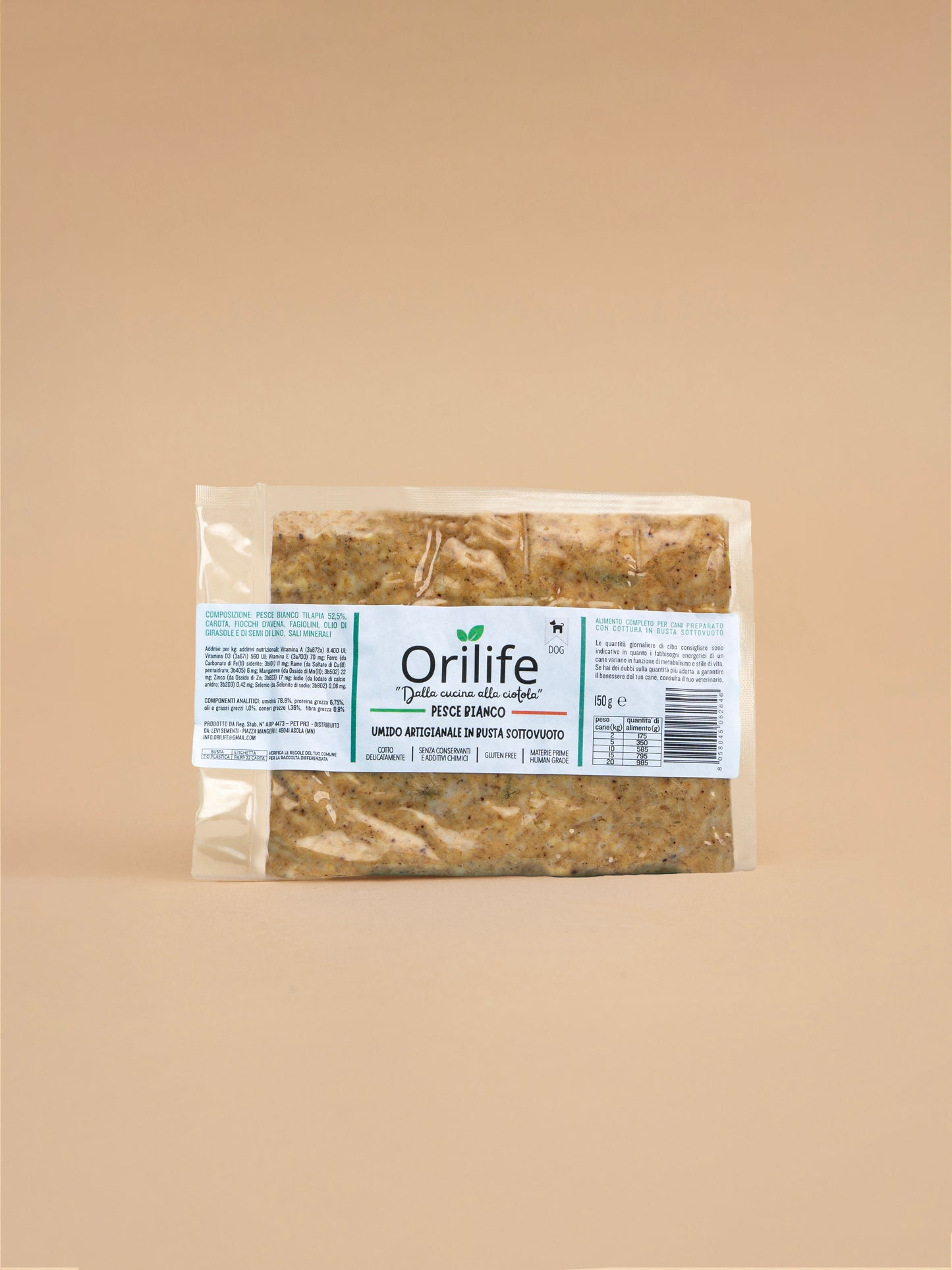 Pesce Bianco in busta sottovuoto