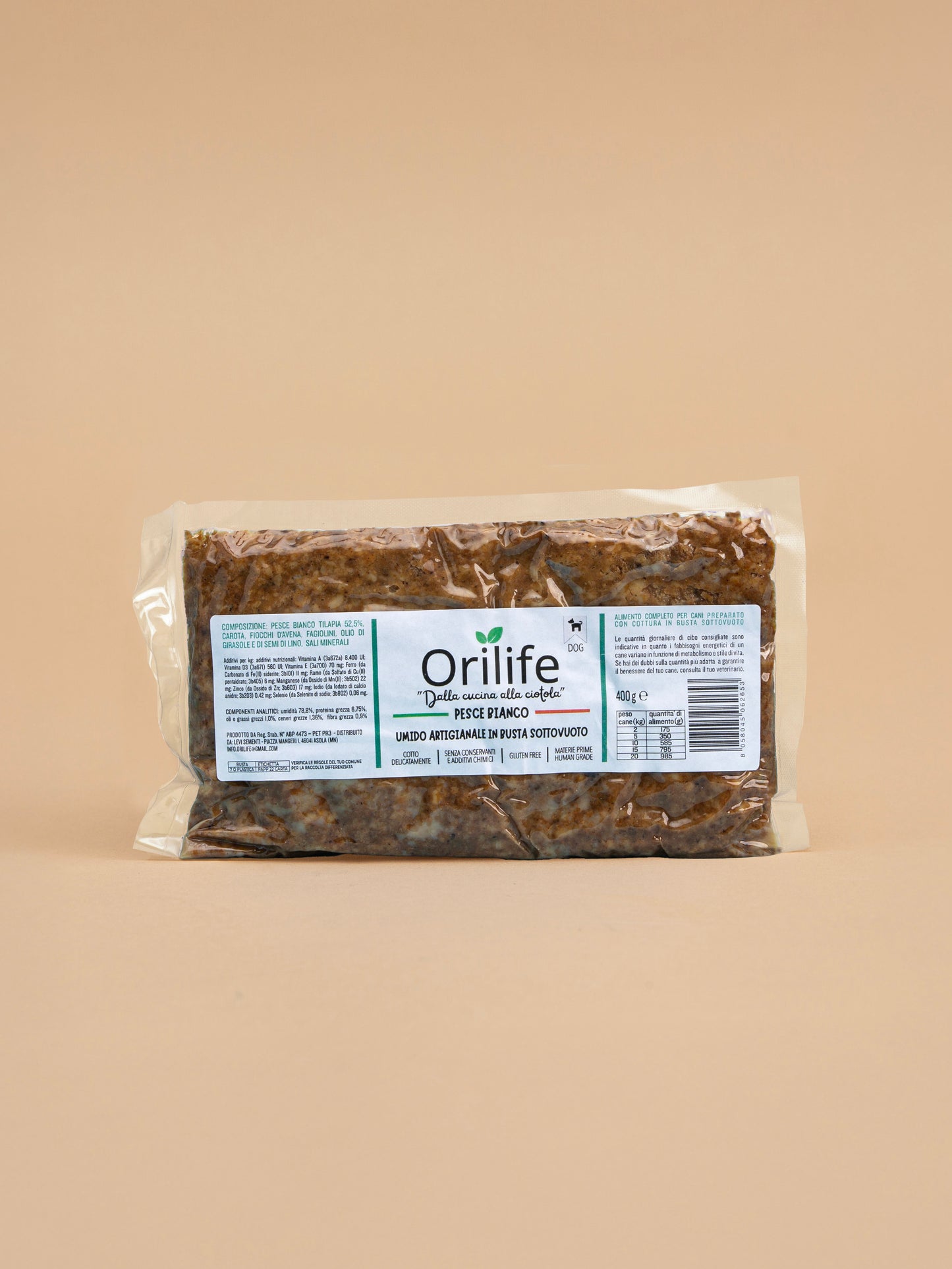 Pesce Bianco in busta sottovuoto