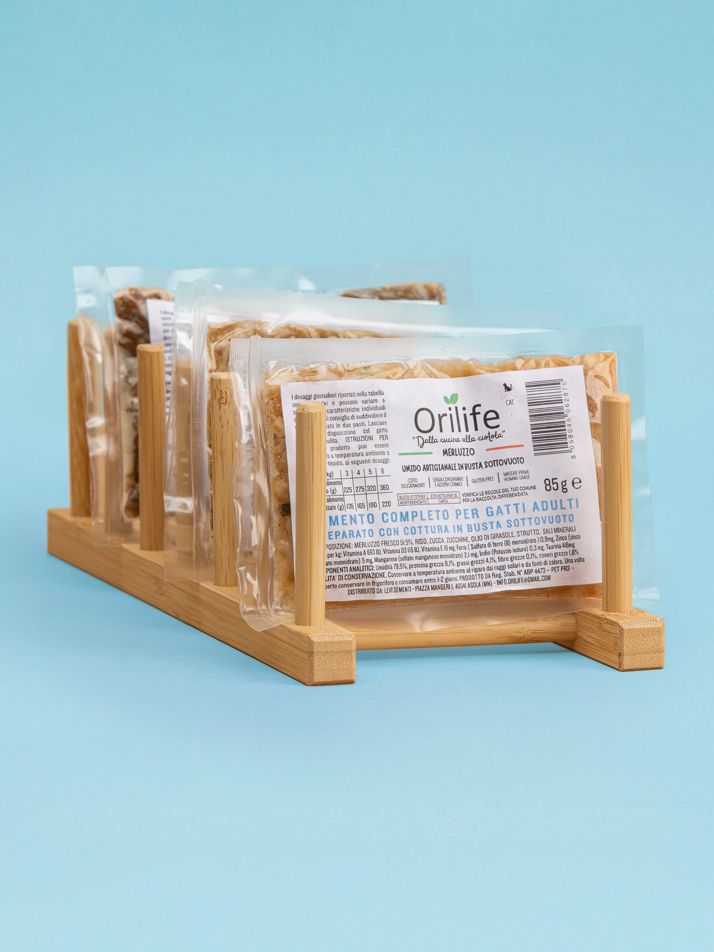 Merluzzo in busta sottovuoto