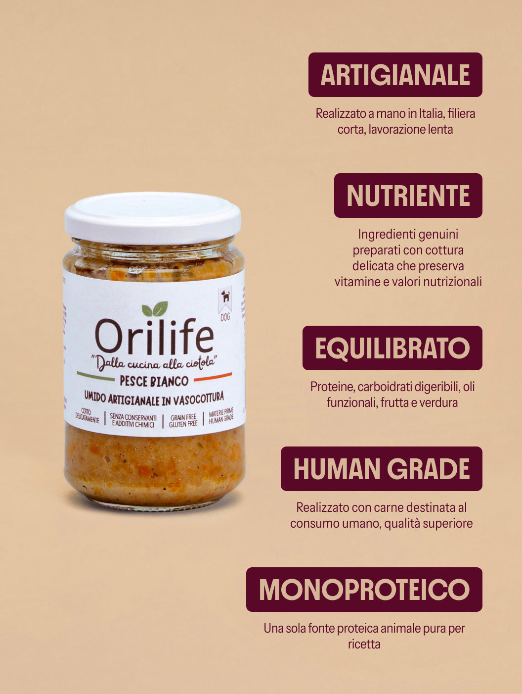 Pesce Bianco in vasocottura